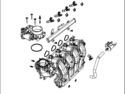 Ram Intake Manifold - 4627937AF
