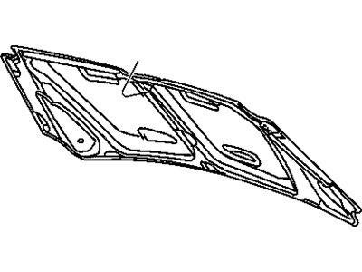 Mopar 5116436AA Silencer Hood