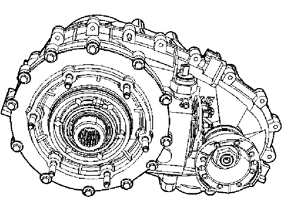 Jeep Wrangler Transfer Case - 52123504AA