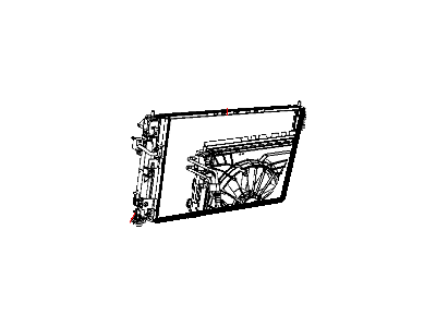 Jeep Compass Radiator - 5191286AB
