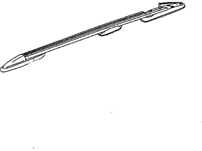 Dodge 4676658AB RAIL Luggage Rack Side