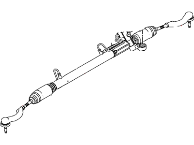 Chrysler Sebring Rack And Pinion - 4743873AD