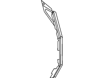 Dodge 5104312AA PANEL EXTENSION Extension W/ Slide