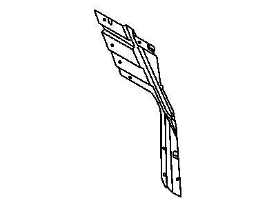 Dodge 5104313AA REINFORCEMENT Side Panel