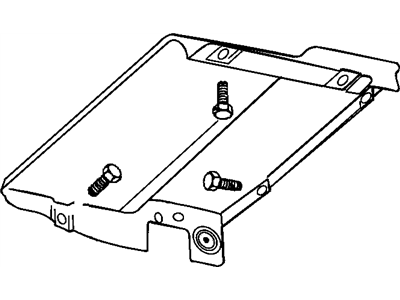 Mopar 55347450AD Heat Shield, Rear