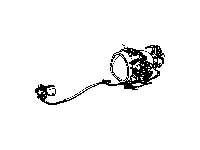 Mopar L0009012LL Headlamp Bulb, Front