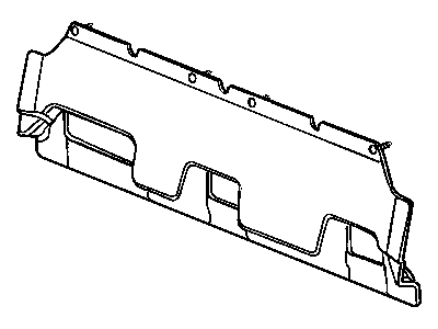 Dodge 55361062AC BAFFLE Air