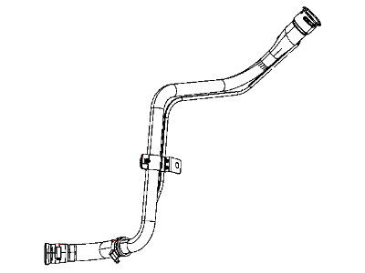 Chrysler 4743978AD TUBE Fuel Filler
