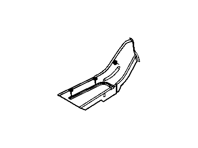 Dodge 4888924AG STRAP B/S/A Rear Fascia Attach