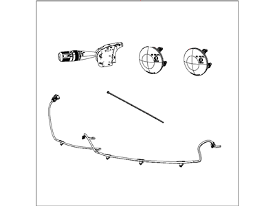 Jeep 82212695 LIGHT KIT Fog
