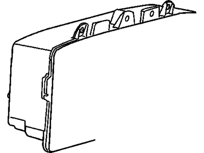 Dodge 5015325AA HOUSING Instrument Cluster