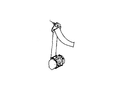 2007 Jeep Compass Seat Belt - YX40DK7AC