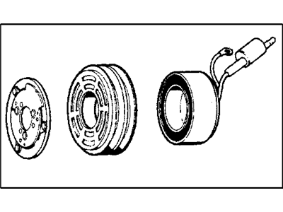Mopar 4882005 Clutch & Pulley
