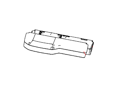 Ram 1NL74XDVAA COVER Rear Seat Cushion 60%