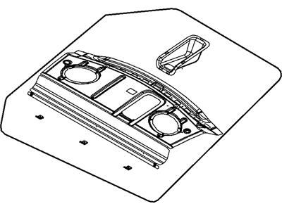 Chrysler 5008827AB PANEL Shelf