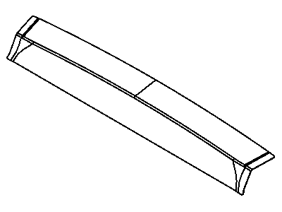 Chrysler 5115678AA REINFORCEMENT Shelf Panel Front