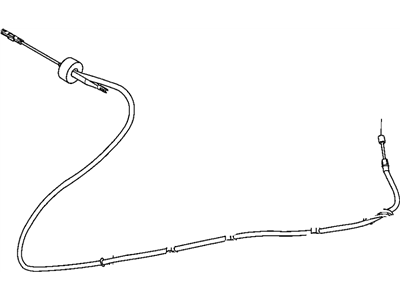 Dodge 4779239AD CABLE Parking Brake