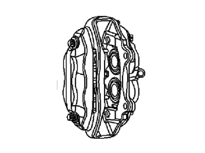 2020 Dodge Challenger Brake Caliper - 2AMVC270AA