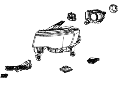 Mopar 55112922AC Headlamp