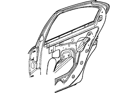 Dodge 4783628 PANEL Door Outer