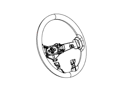 Chrysler 200 Steering Wheel - 1VK251X9AB