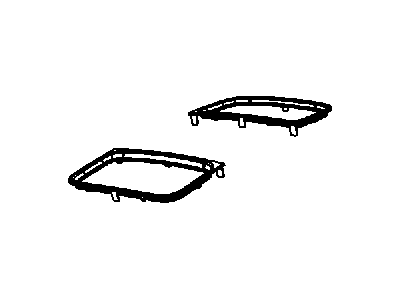 Ram 68067765AA BEZEL Cup Holder