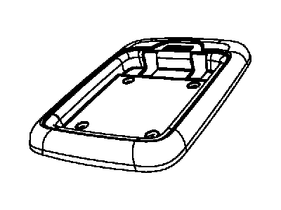 Dodge YQ04BD5AC TRAY Floor Console