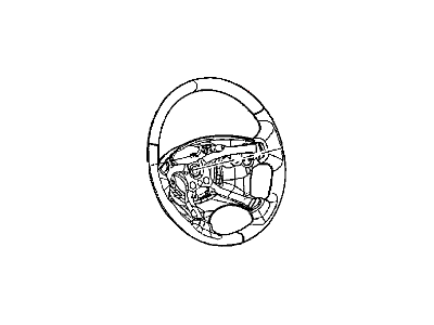 Chrysler Voyager Steering Wheel - RG65WL8AA