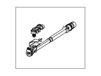 Ram 68145497AB HOSE Fuel Filler Vent