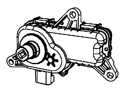 Ram 53022137AH ACTUATOR INTAKE SHORT RUNNING VALVE