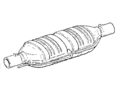 Jeep Comanche Catalytic Converter - E0015142