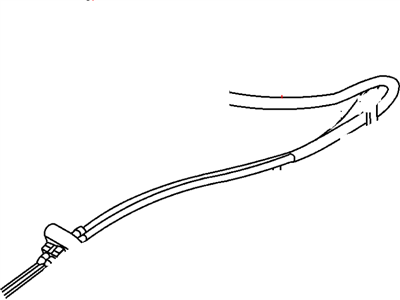 Dodge 4861742AC CABLE Throttle Control
