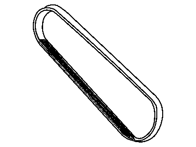Chrysler 4668249AD BELT Power Steering