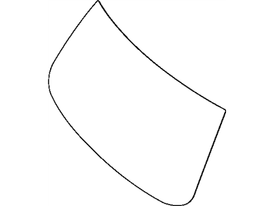 Jeep 57010154AB GLASS Front Door