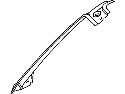Dodge 55275282AB PANEL Roof Rail to A Pillar