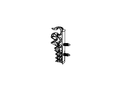 Dodge 55366803AA CLIP Tube 6 Way