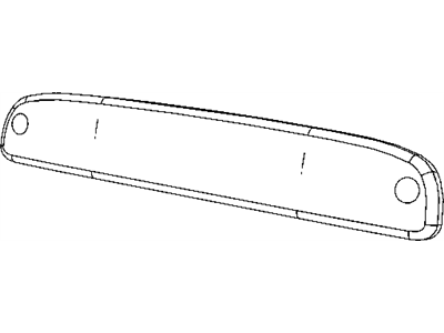 Mopar 55056202AB Lamp High Mounted Stop