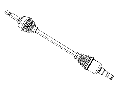 Dodge Journey Axle Shaft - R4743818AB