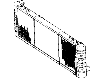 Jeep Comanche Radiator - 52028537