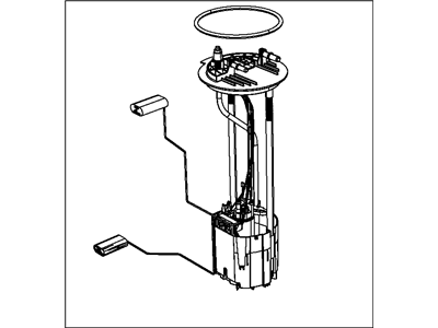 Ram 4560227AB MODULE KIT Fuel Pump/Level Unit