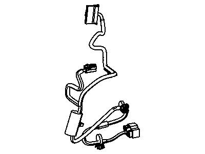 Dodge 68004985AB WIRING Console
