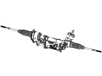 Ram Rack And Pinion - 68256617AA