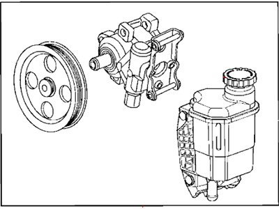 Ram Power Steering Pump - RL070908AC