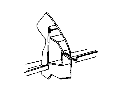 Dodge 55346651AC RAIL Roof Side