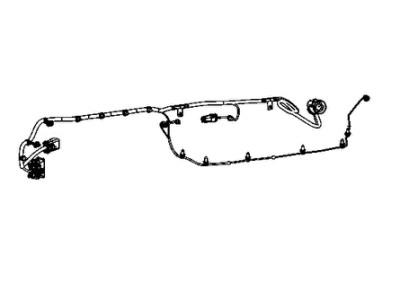 Ram 52112735AD WIRING Rear Bumper