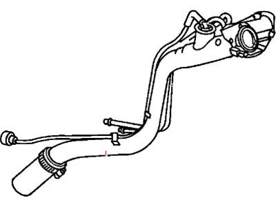 Dodge 4682733 HOSE Fuel Filler