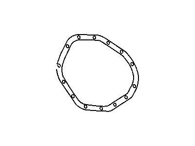 Ram 5086777AA GASKET Rear Cover