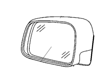 2023 Dodge Durango Car Mirror - 68442779AB