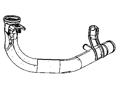 Dodge 4781537AC TUBE Water Inlet
