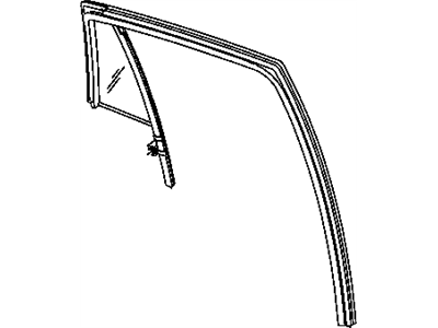 Jeep Window Run - 5074661AC
